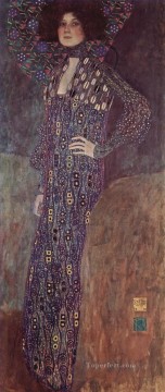 company of captain reinier reael known as themeagre company Painting - Portrait of Emilie Floge 2 Gustav Klimt